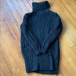 H & M cable knit sweater dress!